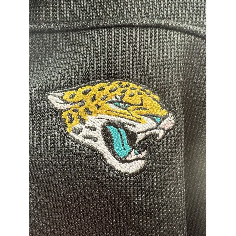 NFL Jacksonville Jaguars Men’s 1/4 Zip Pullover Embroidered Back Size L NWT - Picture 3 of 12